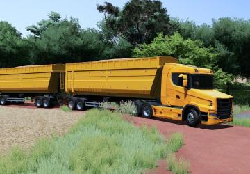 Lizard Dumper Roadtrain version 1.0.0.0 for Farming Simulator 2022