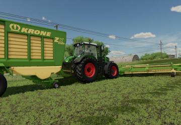 Lizard Front Windrower version 2.0.0.0 for Farming Simulator 2022