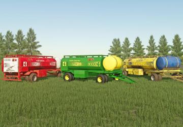 Lizard Fuel Tanks Pack version 1.0.0.0 for Farming Simulator 2022
