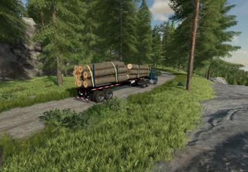 Lizard LT699 Semi Log Trailer version 1.0.0.0 for Farming Simulator 2022