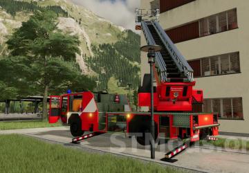 Lizard Turntable Ladder 23/12CC version 1.1.0.0 for Farming Simulator 2022 (v1.9x)