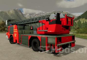 Lizard Turntable Ladder 23/12CC version 1.1.0.0 for Farming Simulator 2022 (v1.9x)