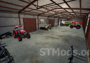 Lizard Vehicle Shelters version 1.1.0.0 for Farming Simulator 2022
