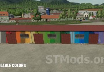 Lizard Vehicle Shelters version 1.1.0.0 for Farming Simulator 2022