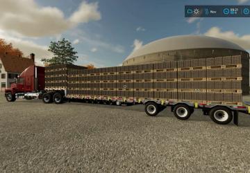 Lode King Renown Drop Deck AutoLoad version 1.5.0.0 for Farming Simulator 2022 (v1.2.x)