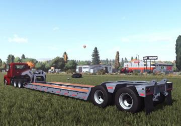 Lowboy Trailer 1978 version 1.0.0.0 for Farming Simulator 2022 (v1.12x)