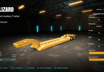 Lowboy Trailer 1978 version 1.0.0.0 for Farming Simulator 2022 (v1.12x)