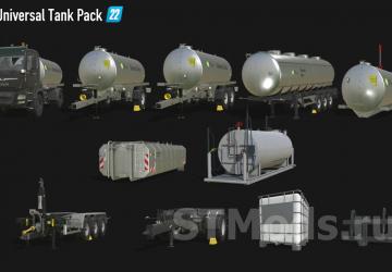 LSFM Universal Tank Pack version 1.0.0.9 for Farming Simulator 2022 (v0.29.x)