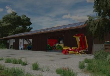 Machine Hall With Workshop version 1.0.0.0 for Farming Simulator 2022