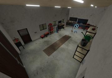 Machine Hall With Workshop version 1.0.0.0 for Farming Simulator 2022