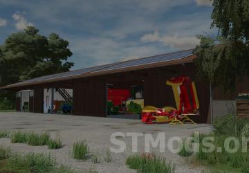 Machine Hall With Workshop version 1.1.0.0 for Farming Simulator 2022