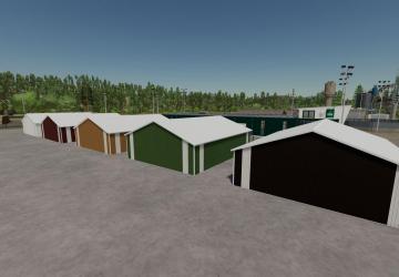 Machine shed 55x74ft version 1.0.0.0 for Farming Simulator 2022