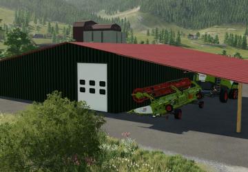 Machineshed With Canopy Roof version 1.0.0.0 for Farming Simulator 2022
