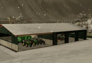 Machineshed With Workshop version 1.0.0.0 for Farming Simulator 2022