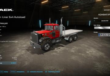 Mack Super-Liner 6X4 Autoload version 1.2.0.0 for Farming Simulator 2022 (v1.2x)