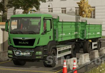 MAN Brantner Pack version 1.0.0.1 for Farming Simulator 2022
