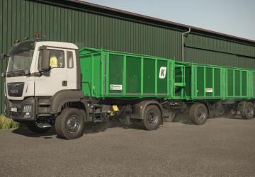 Man TGS AgroTruck version 1.0.0.0 for Farming Simulator 2022