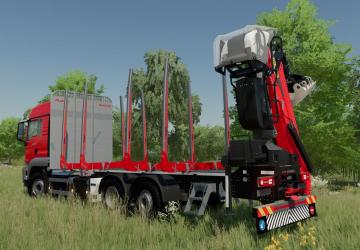 MAN TGS TG2 Woodtruck version 1.0 for Farming Simulator 2022 (v1.8x)