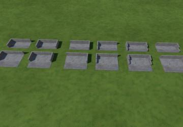 Manure Plates 6x10m (Prefab*) version 1.0.0.0 for Farming Simulator 2022