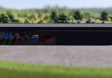 Material storage building version 1.0.0.0 for Farming Simulator 2022