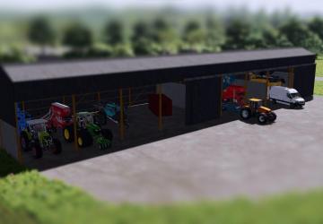 Material storage building version 1.0.0.0 for Farming Simulator 2022
