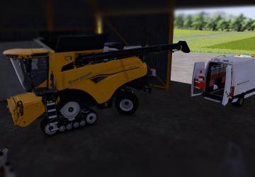Material storage building version 1.0.0.0 for Farming Simulator 2022