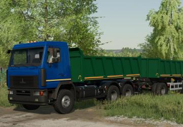 MAZ-6501V9 version 1.0.0.0 for Farming Simulator 2022 (v1.13.x)