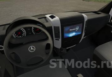 MB Sprinter 3x Palletautoload version 1.3.0.0 for Farming Simulator 2022 (v1.12x)
