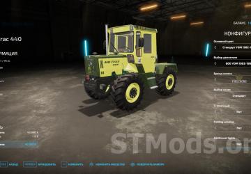 MB Trac 440 version 1.0.0.0 от 23.11.23 for Farming Simulator 2022 (v1.13.x)