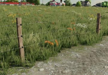 Meadow Fence Pack version 1.0.0.0 for Farming Simulator 2022