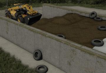 Medium Bunker Silo version 1.0.0.0 for Farming Simulator 2022