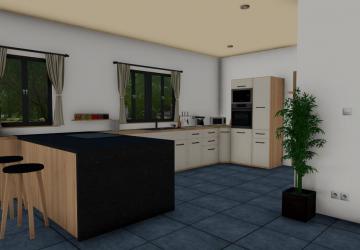 Medium Modern House version 1.0.0.0 for Farming Simulator 2022 (v1.6x)