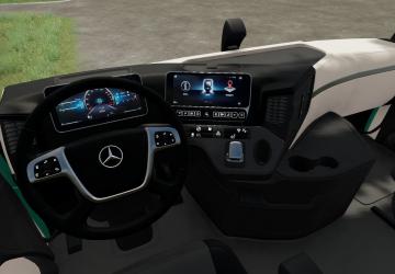 Mercedes-Benz Actros 2020 version 1.0.1.0 for Farming Simulator 2022 (v1.3x)
