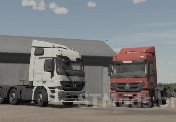 Mercedes-Benz Actros MP3 version 1.1.0.0 for Farming Simulator 2022 (v1.9x)