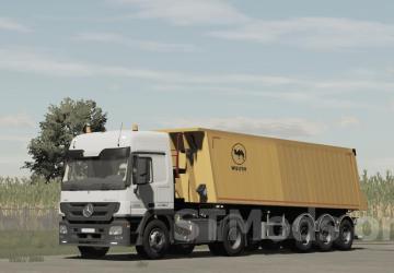 Mercedes-Benz Actros MP3 version 2.0.0.0 for Farming Simulator 2022 (v1.12x)