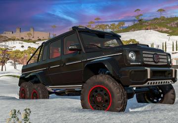 Mercedes-Benz Brabus B63S-700 6X6 version 1.0.0.0 for Farming Simulator 2022 (v1.8x)