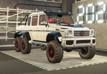 Mercedes-Benz Brabus B63S-700 6X6 version 1.1.0.0 for Farming Simulator 2022 (v1.8x)