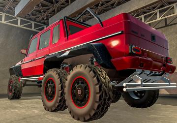 Mercedes-Benz Brabus B63S-700 6X6 version 1.1.0.0 for Farming Simulator 2022 (v1.8x)