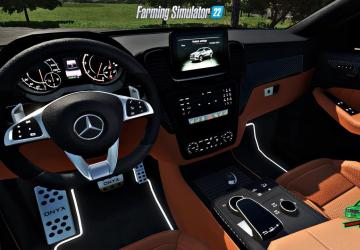 Mercedes-Benz GLE Coupe 2018 version 1.0.0.0 for Farming Simulator 2022 (v1.5x)