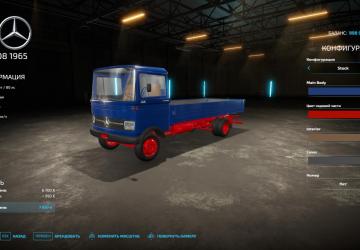 Mercedes-Benz LP608 1965 version 1.0.0.0 for Farming Simulator 2022 (v1.10x)