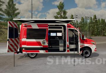 Mercedes Benz Sprinter 2019 ELW version 1.2.1.0 for Farming Simulator 2022