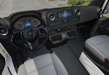 Mercedes-Benz Sprinter L2H2 2021 version 1.0.0.0 for Farming Simulator 2022 (v1.8x)
