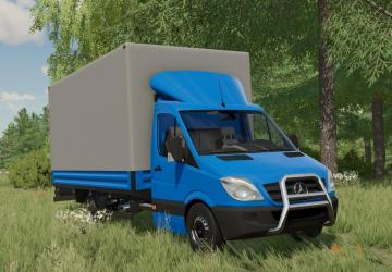 Mercedes-Benz Sprinter Pickup version 1.0.0.1 for Farming Simulator 2022 (v1.8x)