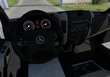 Mercedes-Benz Sprinter Pickup version 1.0.0.1 for Farming Simulator 2022 (v1.8x)