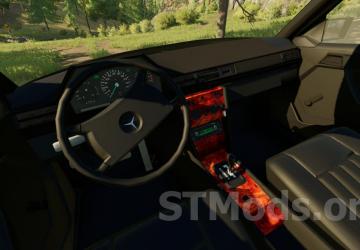 Mercedes-Benz W124 250D version 1.2.0.0 for Farming Simulator 2022 (v1.8x)