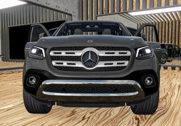 Mercedes Benz X Class 2018 version 1.0.0.0 for Farming Simulator 2022 (v1.3.x)