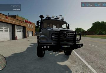 Mercedes Benz Zetros 3643 6×6 version 2 for Farming Simulator 2022