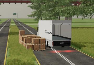 Mercedes Urban E-Truck version 1.0.0.0 for Farming Simulator 2022 (v1.8x)