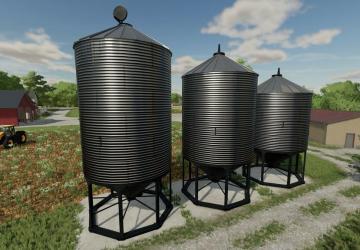 Meridian Grain Bin Pack version 1.0.0.0 for Farming Simulator 2022