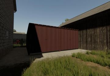 Metal Garages Pack version 1.0.0.0 for Farming Simulator 2022